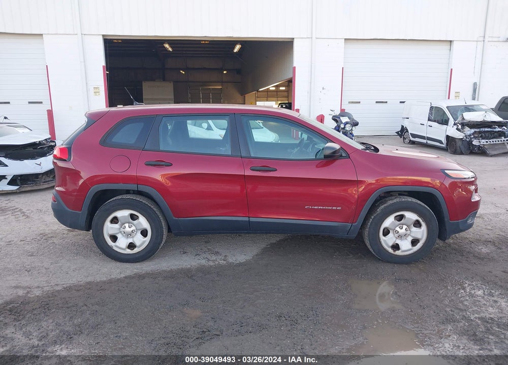2014 JEEP CHEROKEE SPORT VIN: 1C4PJMAB0EW141724