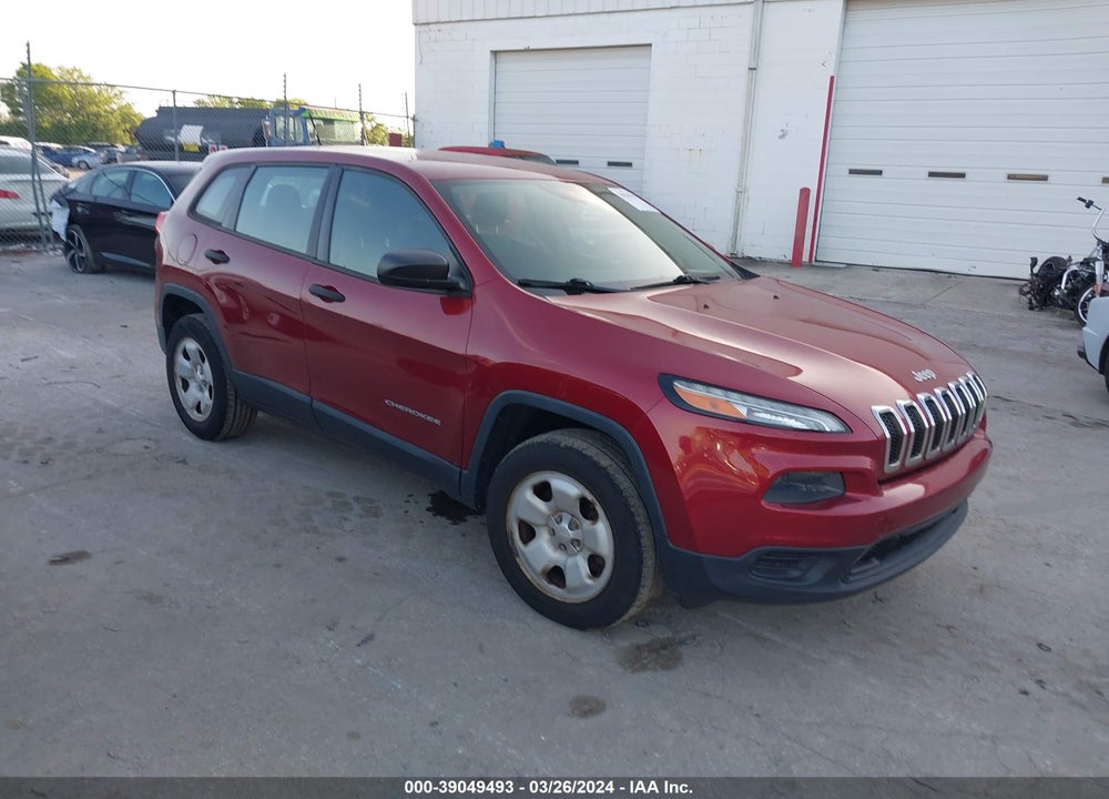 2014 JEEP CHEROKEE SPORT VIN: 1C4PJMAB0EW141724