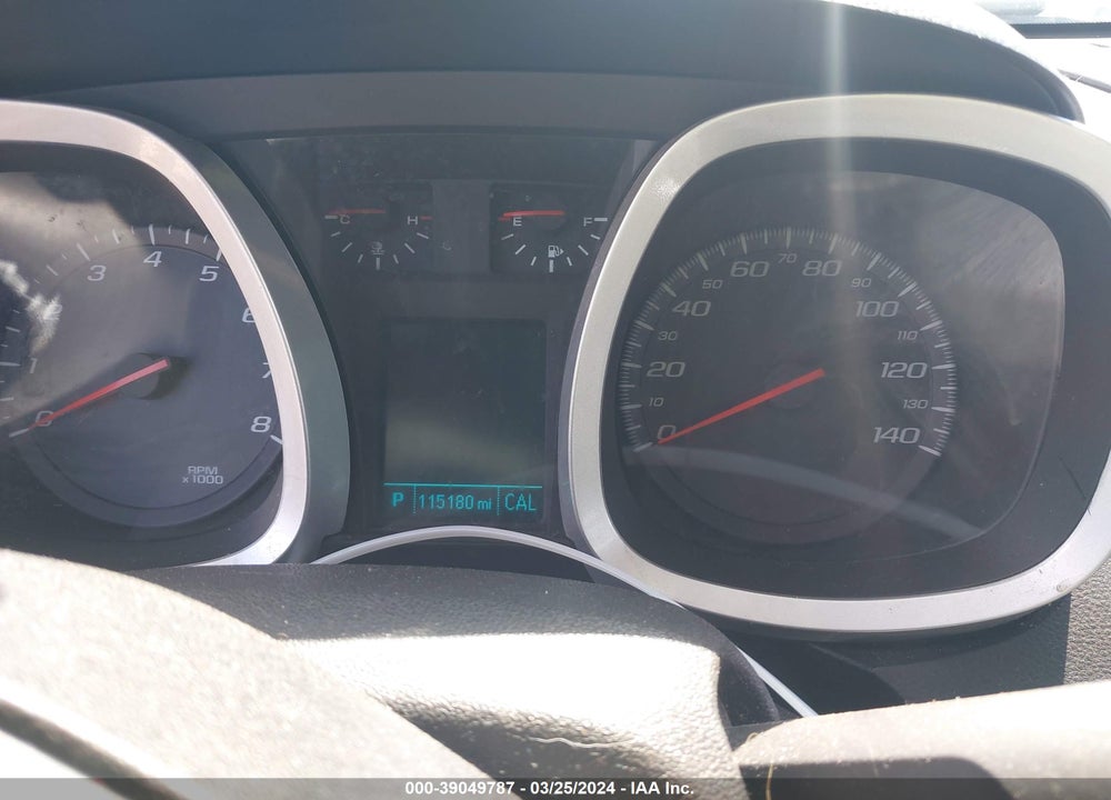 2012 CHEVROLET EQUINOX 2LT VIN: 2GNALPEK6C1143615