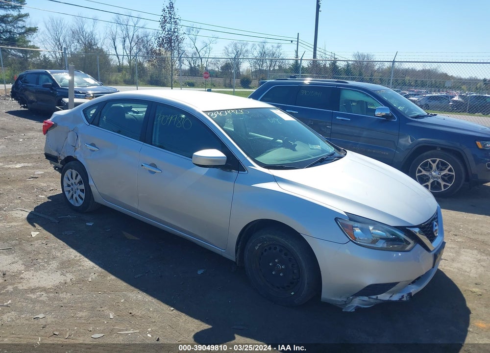 2019 NISSAN SENTRA S VIN: 3N1AB7AP1KY269588
