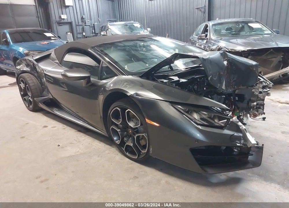 2019 LAMBORGHINI HURACAN LP580-2S VIN: ZHWUR2ZF7KLA11826