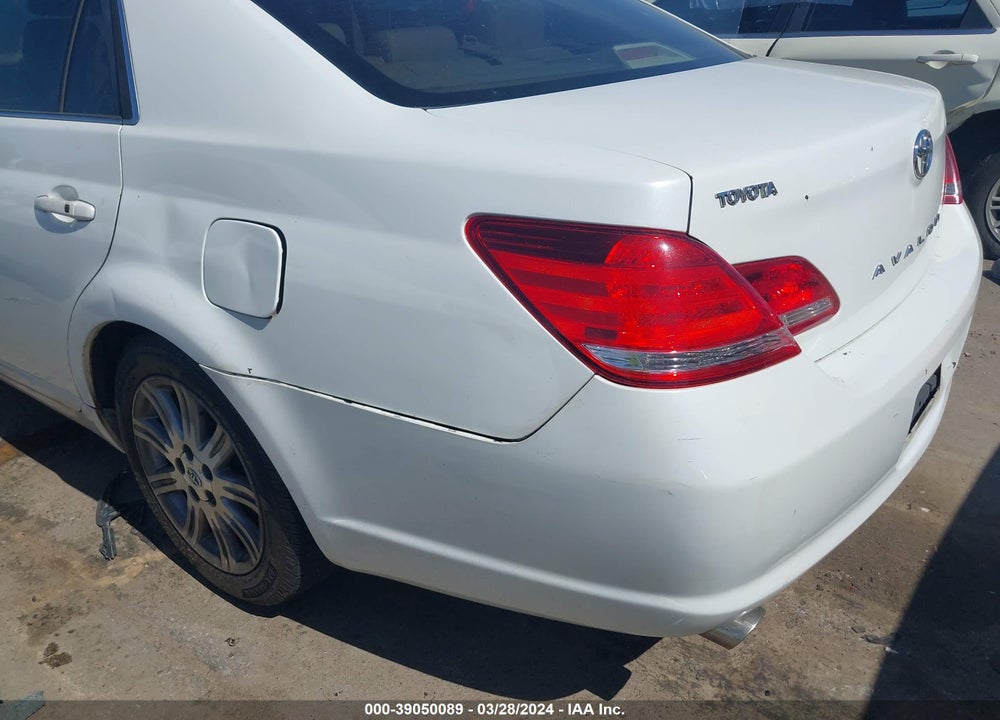 2005 TOYOTA AVALON LIMITED VIN: 4T1BK36B45U022186