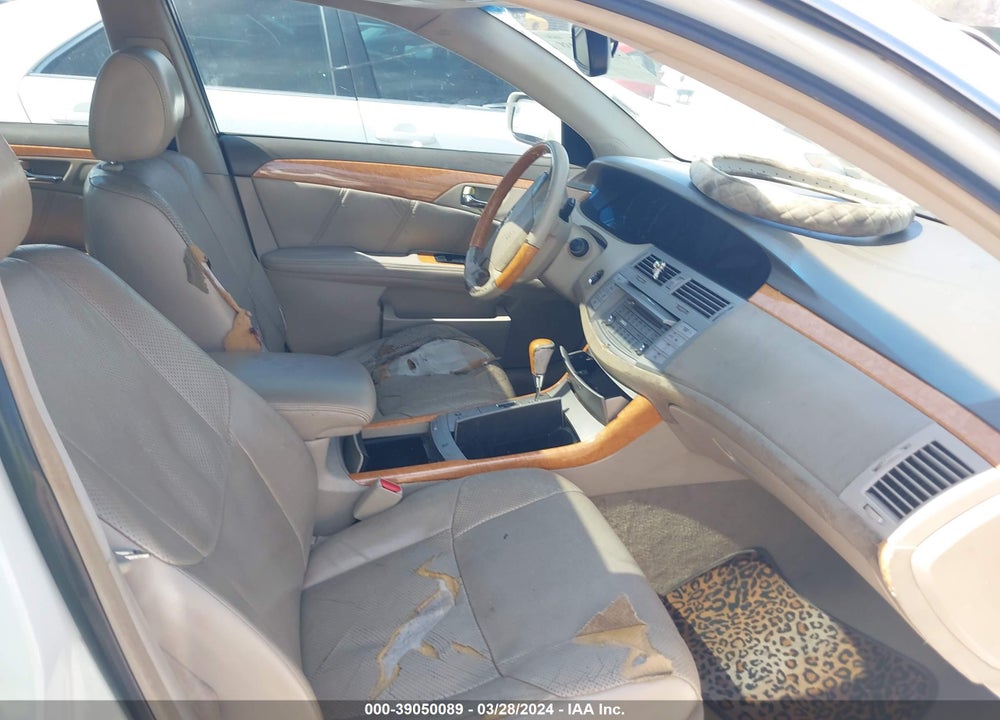 2005 TOYOTA AVALON LIMITED VIN: 4T1BK36B45U022186