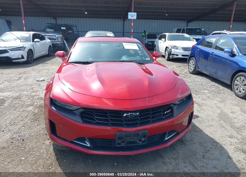 2020 CHEVROLET CAMARO RWD 1LT VIN: 1G1FB1RX7L0109790