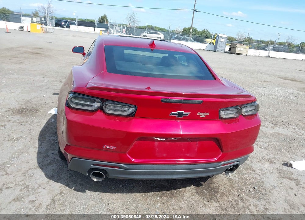 2020 CHEVROLET CAMARO RWD 1LT VIN: 1G1FB1RX7L0109790