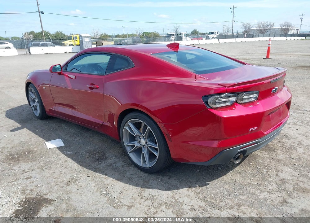 2020 CHEVROLET CAMARO RWD 1LT VIN: 1G1FB1RX7L0109790