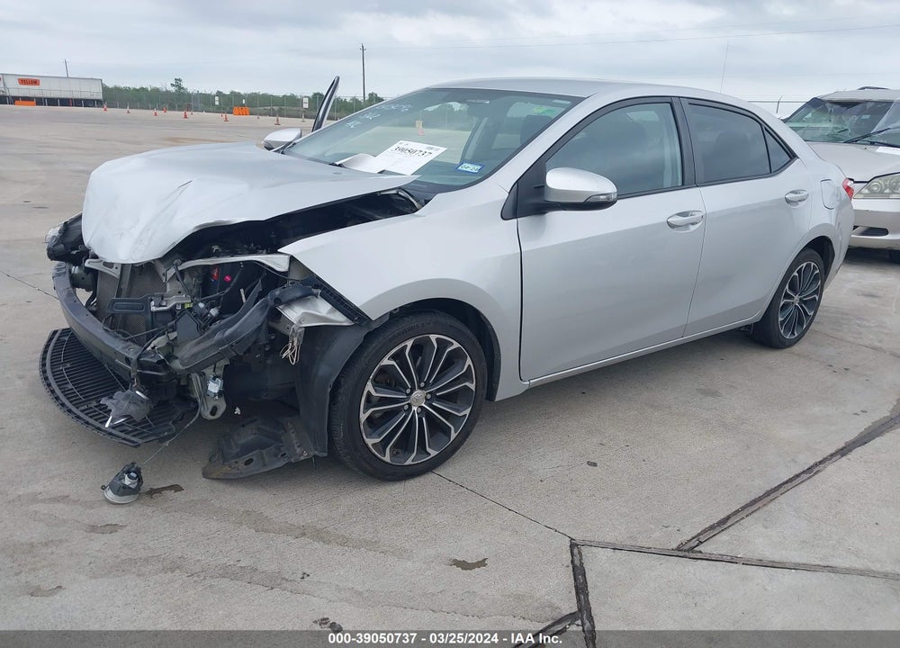 2015 TOYOTA COROLLA S PLUS VIN: 5YFBURHE9FP338982