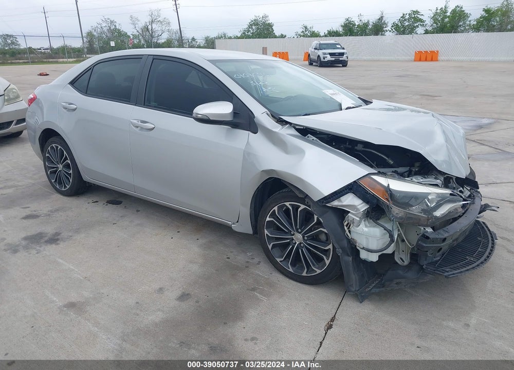 2015 TOYOTA COROLLA S PLUS VIN: 5YFBURHE9FP338982