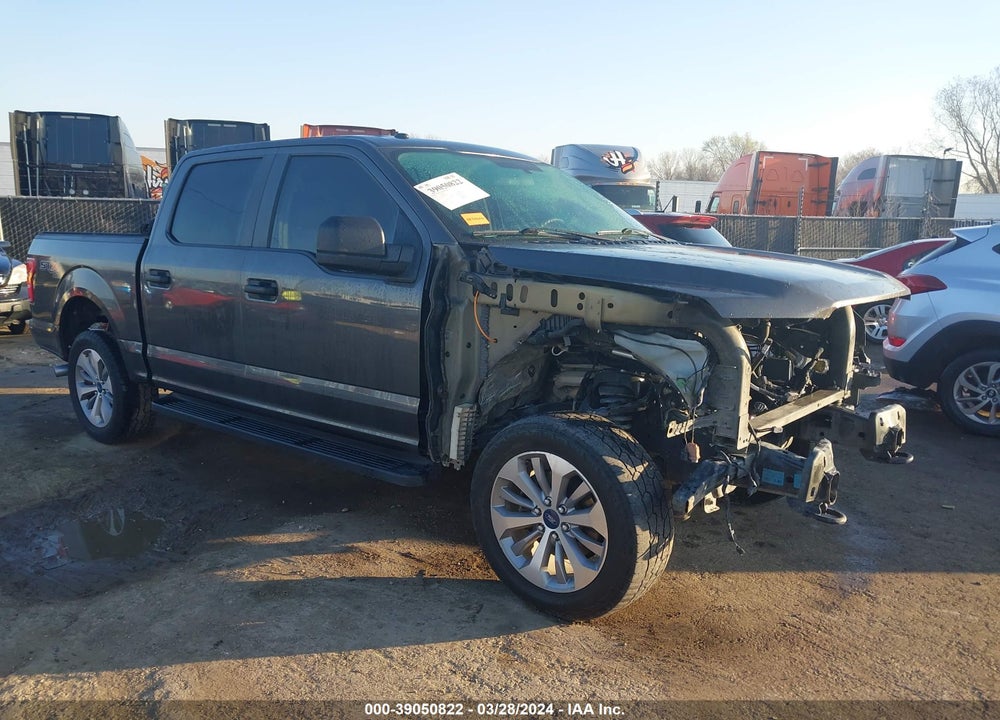 2018 FORD F-150 XL VIN: 1FTEW1E59JKF35476