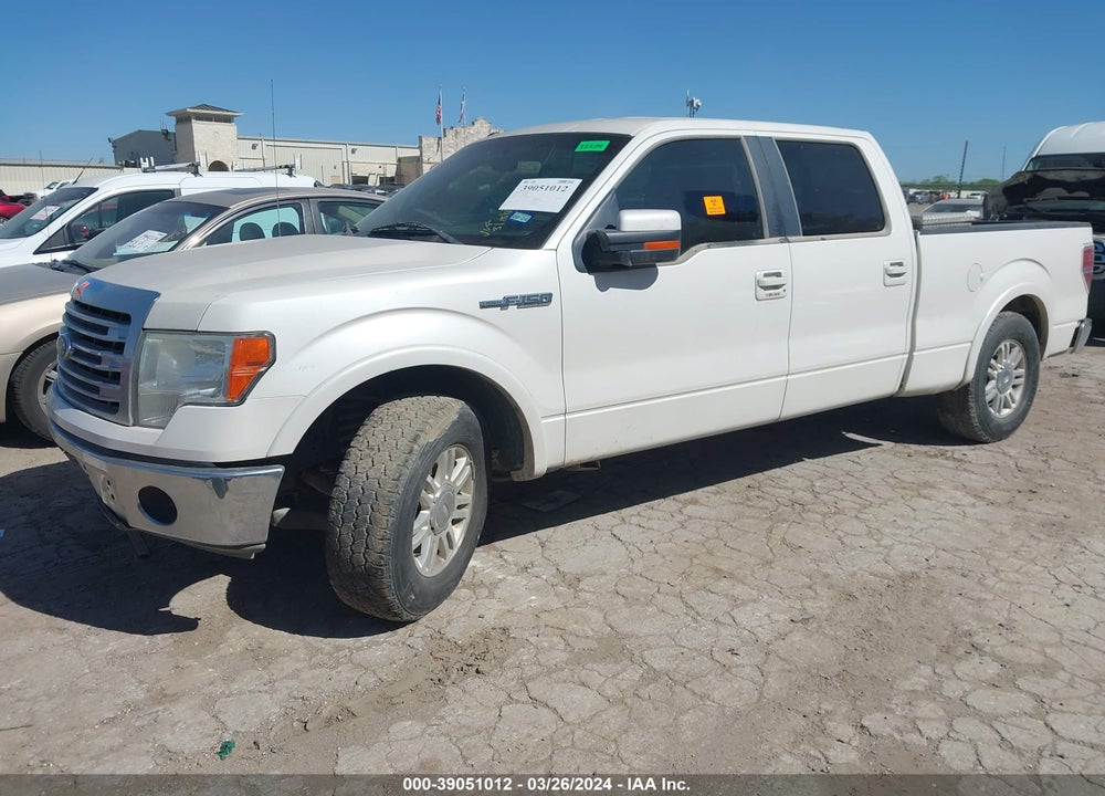 2013 FORD F-150 LARIAT VIN: 1FTFW1CFXDFC80012