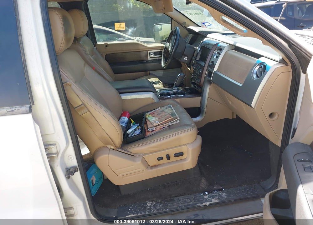 2013 FORD F-150 LARIAT VIN: 1FTFW1CFXDFC80012