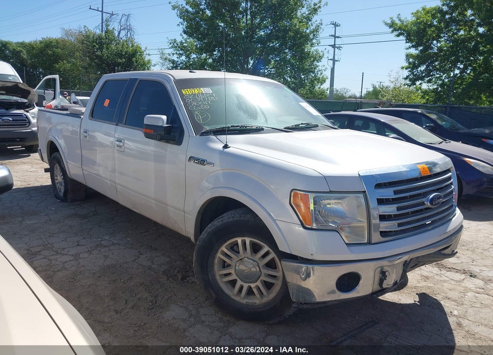 2013 FORD F-150 LARIAT VIN: 1FTFW1CFXDFC80012