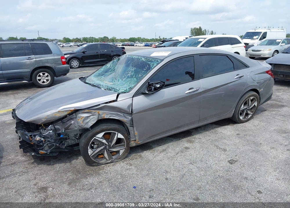 2023 HYUNDAI ELANTRA SEL VIN: KMHLS4AG1PU550980
