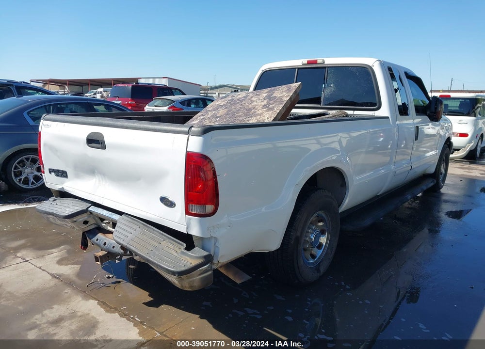 2003 FORD F-250 LARIAT/XL/XLT VIN: 1FTNX20L83EB85042