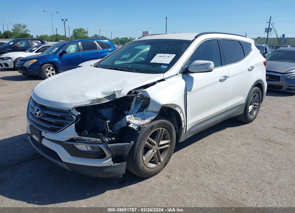 2018 HYUNDAI SANTA FE SPORT 2.4L VIN: 5XYZU3LB9JG533566