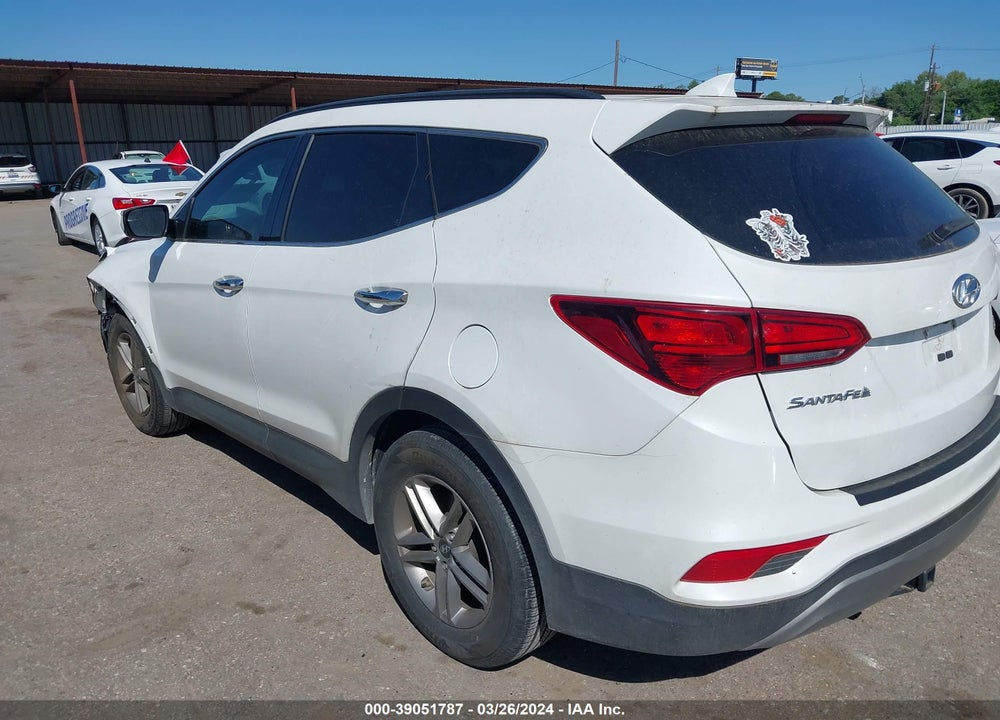 2018 HYUNDAI SANTA FE SPORT 2.4L VIN: 5XYZU3LB9JG533566