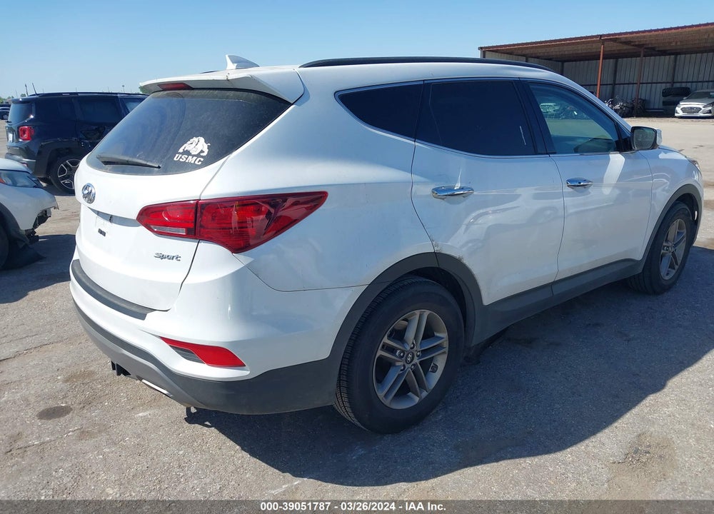 2018 HYUNDAI SANTA FE SPORT 2.4L VIN: 5XYZU3LB9JG533566
