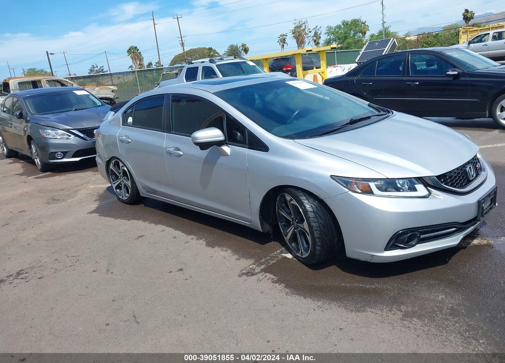 2014 HONDA CIVIC SI VIN: 2HGFB6E55EH700712