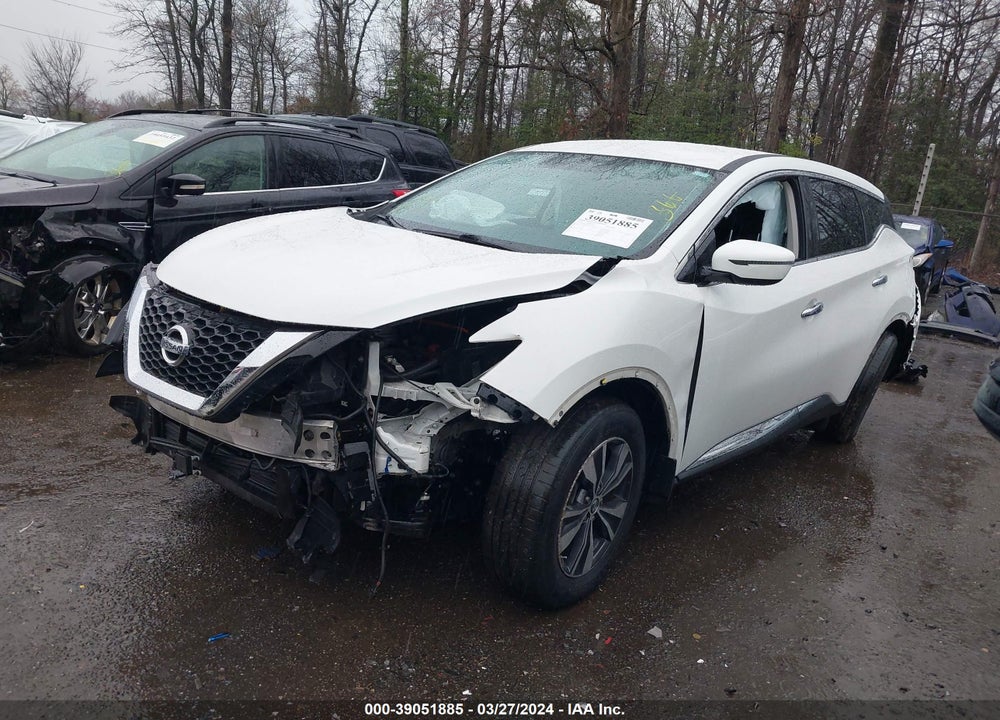 2019 NISSAN MURANO S VIN: 5N1AZ2MS9KN133813