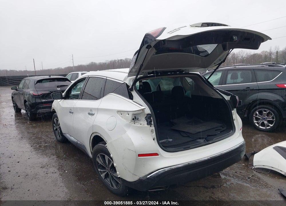 2019 NISSAN MURANO S VIN: 5N1AZ2MS9KN133813