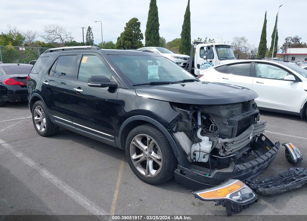 2013 FORD EXPLORER LIMITED VIN: 1FM5K7F82DGC01204