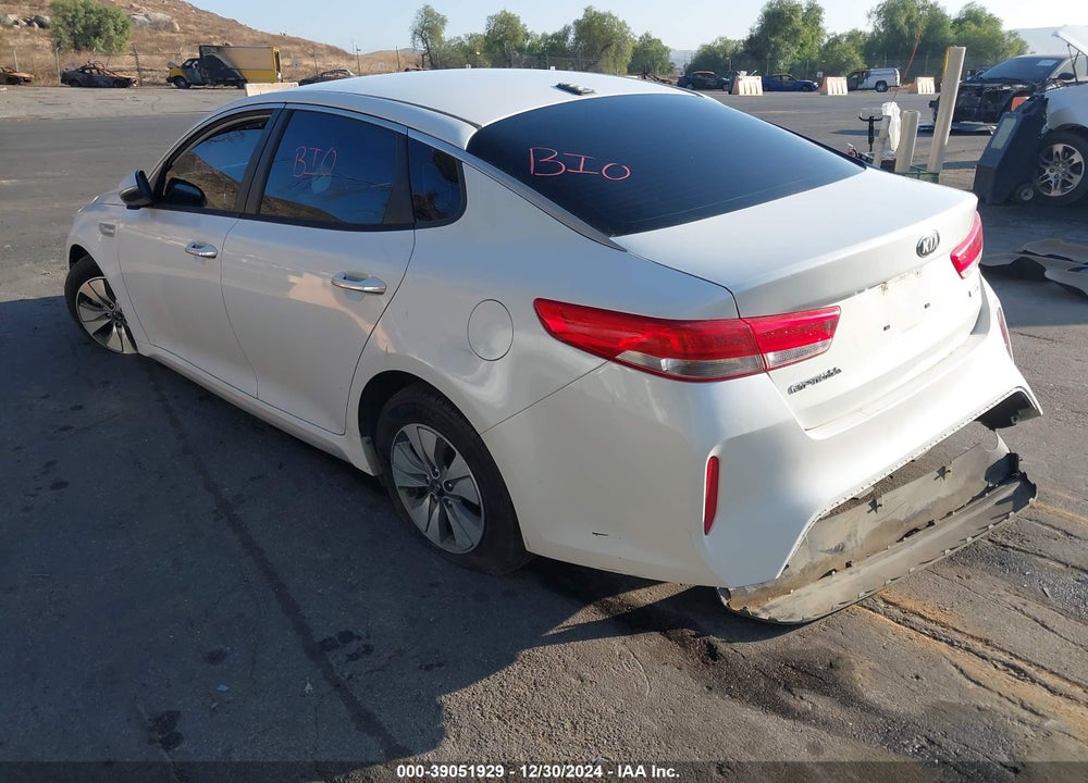 2017 KIA OPTIMA HYBRID VIN: KNAGT4LE6H5012802