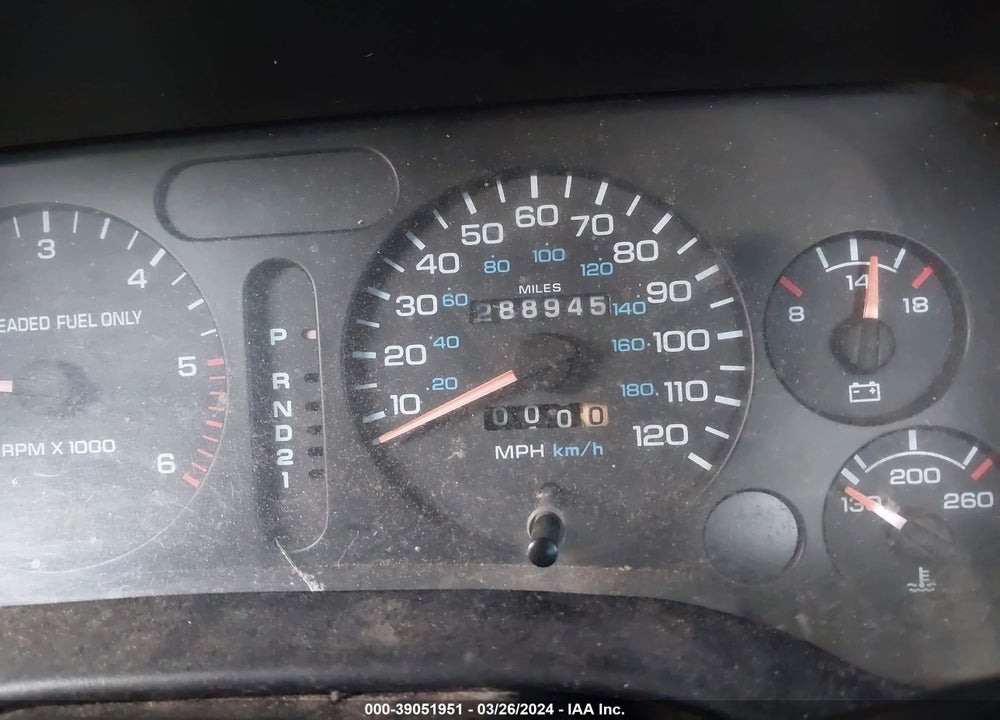 1996 DODGE RAM 1500 VIN: 1B7HC16Z3TS717491