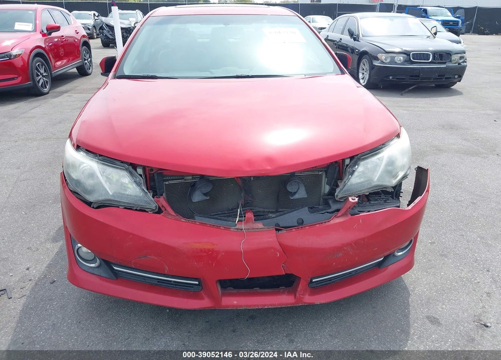 2014 TOYOTA CAMRY SE VIN: 4T1BF1FK8EU855403