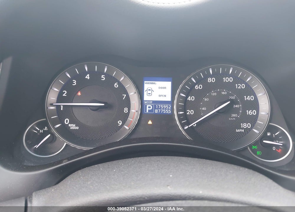 2012 INFINITI M37X VIN: JN1BY1AR9CM390942