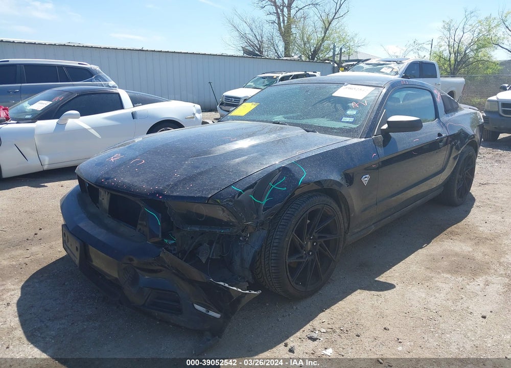 2012 FORD MUSTANG V6 PREMIUM VIN: 1ZVBP8AM1C5273182