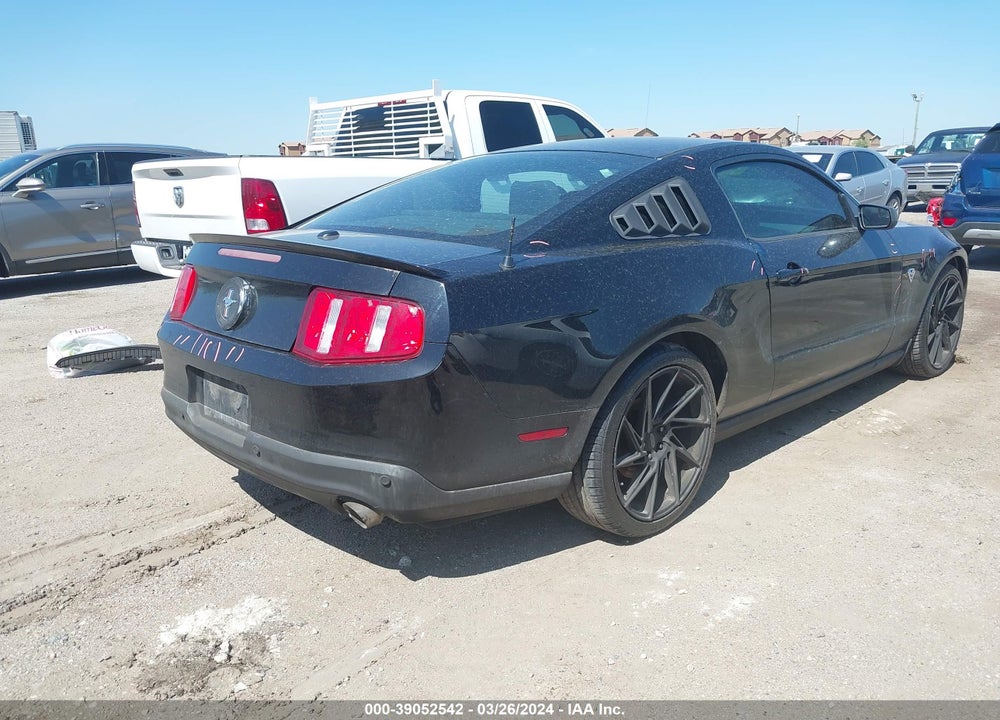 2012 FORD MUSTANG V6 PREMIUM VIN: 1ZVBP8AM1C5273182