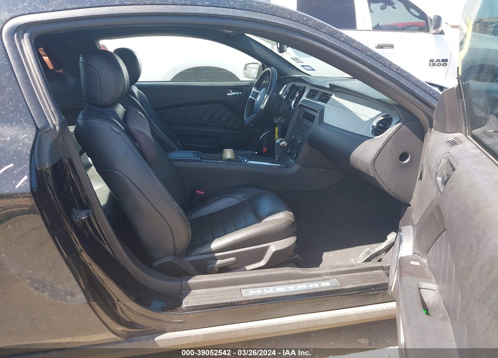2012 FORD MUSTANG V6 PREMIUM VIN: 1ZVBP8AM1C5273182