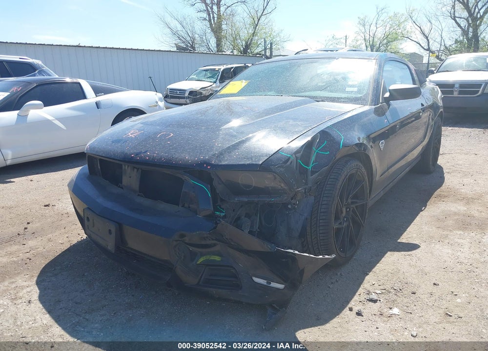 2012 FORD MUSTANG V6 PREMIUM VIN: 1ZVBP8AM1C5273182