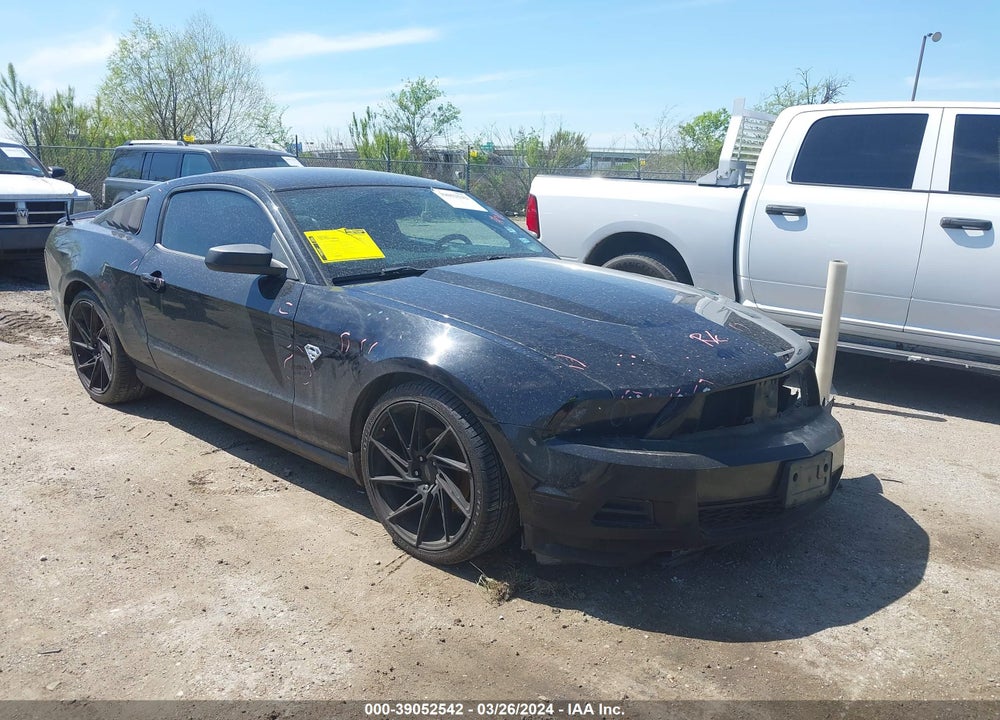 2012 FORD MUSTANG V6 PREMIUM VIN: 1ZVBP8AM1C5273182