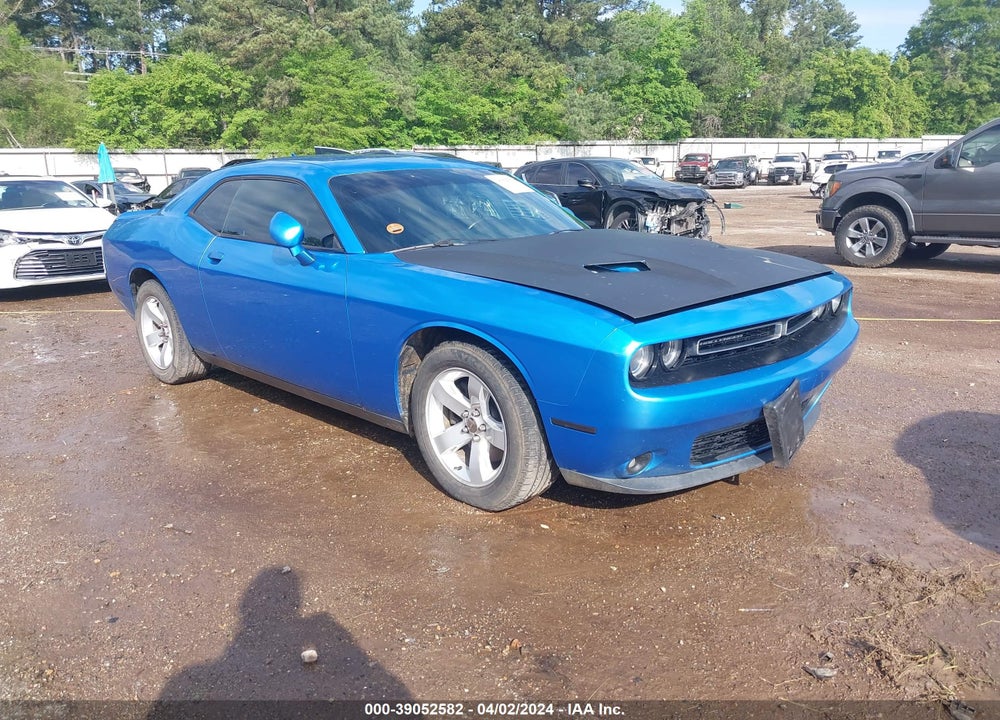 2015 DODGE CHALLENGER SXT PLUS VIN: 2C3CDZBG2FH774808