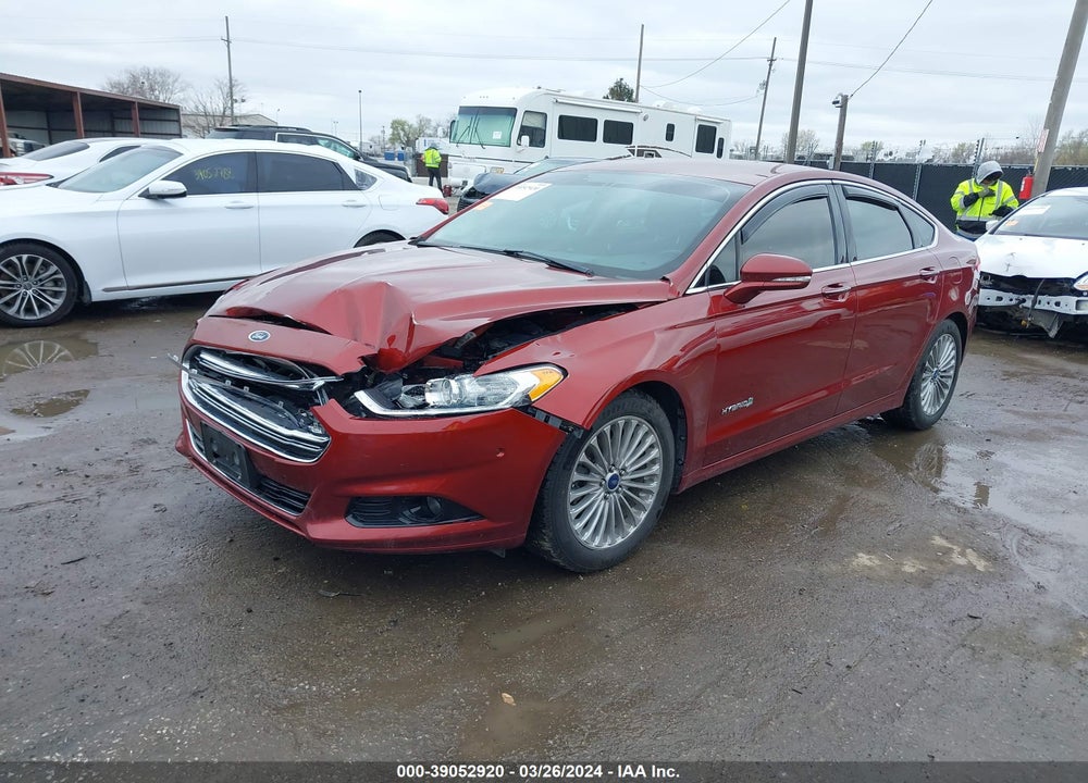 2014 FORD FUSION HYBRID TITANIUM VIN: 3FA6P0RU3ER324620