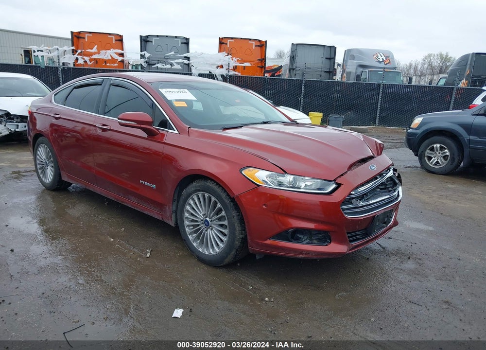 2014 FORD FUSION HYBRID TITANIUM VIN: 3FA6P0RU3ER324620