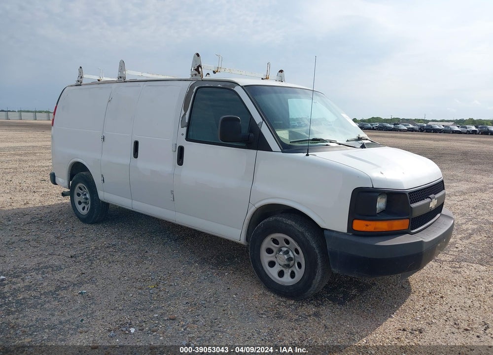 2010 CHEVROLET EXPRESS 1500 WORK VAN VIN: 1GCUGADX7A1179949