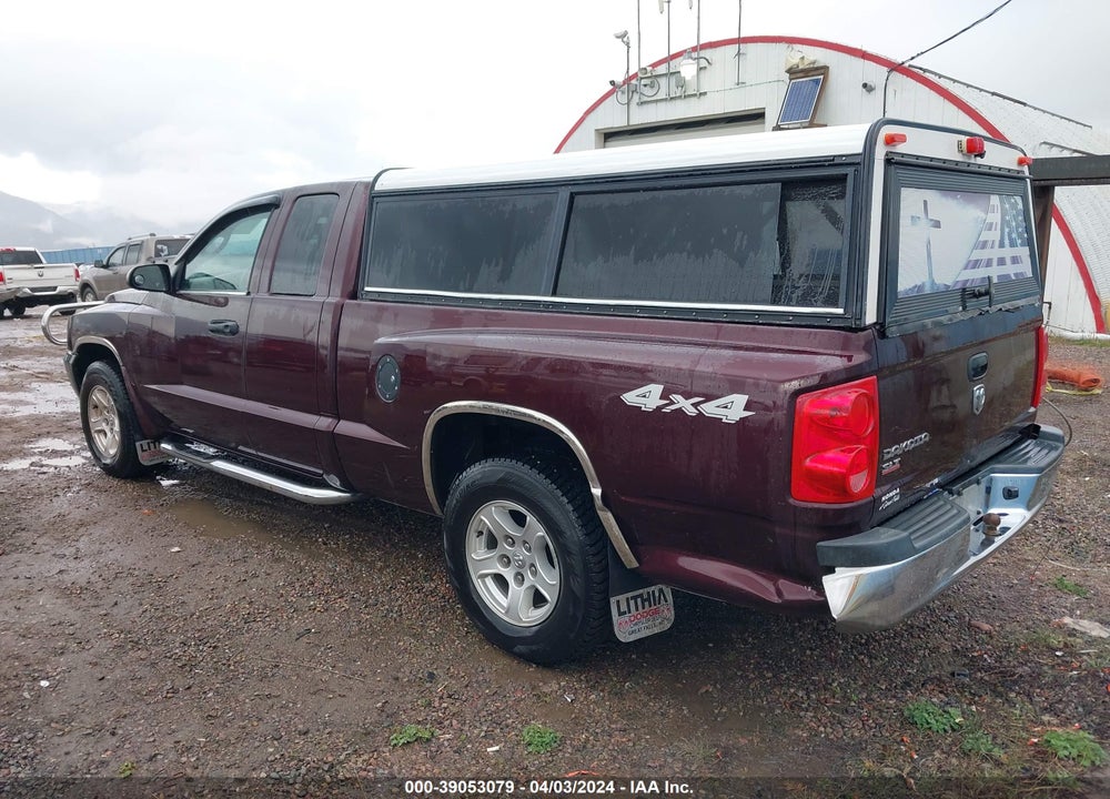 2005 DODGE DAKOTA SLT VIN: 1D7HW42K85S252359