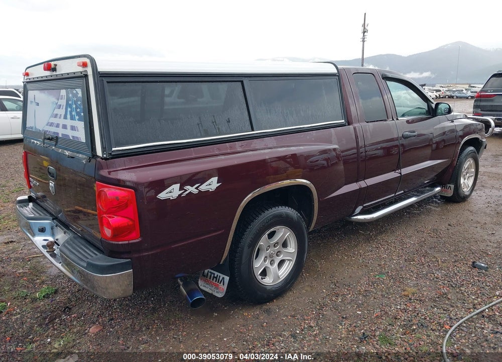 2005 DODGE DAKOTA SLT VIN: 1D7HW42K85S252359