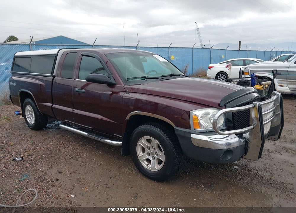 2005 DODGE DAKOTA SLT VIN: 1D7HW42K85S252359