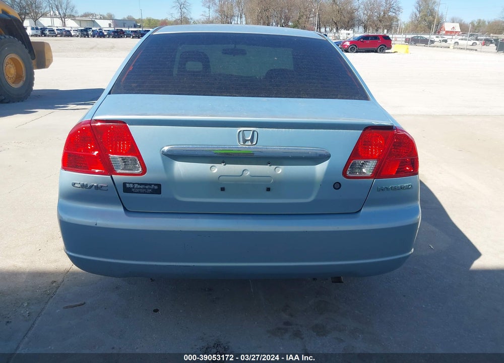 2003 HONDA CIVIC HYBRID VIN: JHMES96633S030634