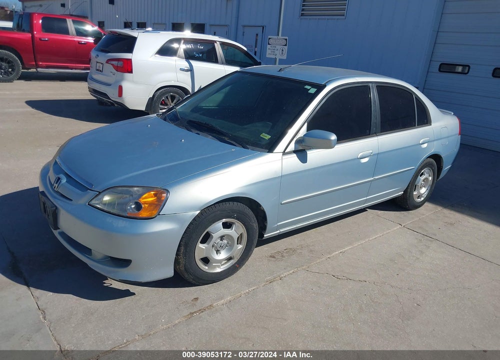 2003 HONDA CIVIC HYBRID VIN: JHMES96633S030634