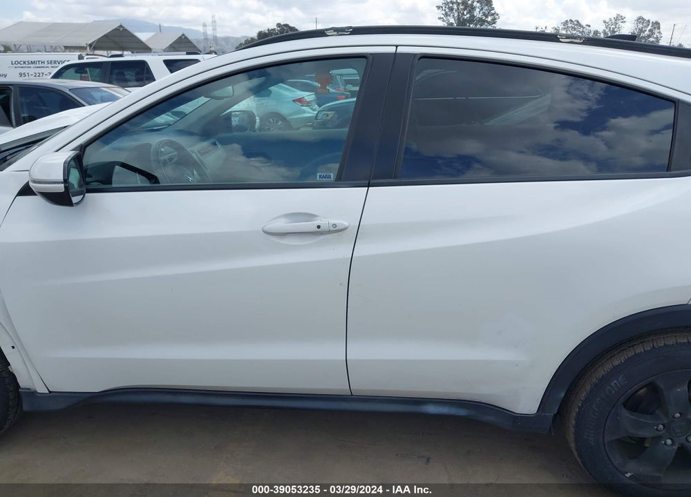 2016 HONDA HR-V EX-L VIN: 3CZRU5H7XGM706016