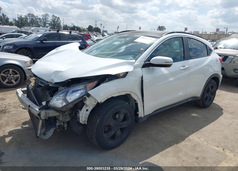 2016 HONDA HR-V EX-L VIN: 3CZRU5H7XGM706016