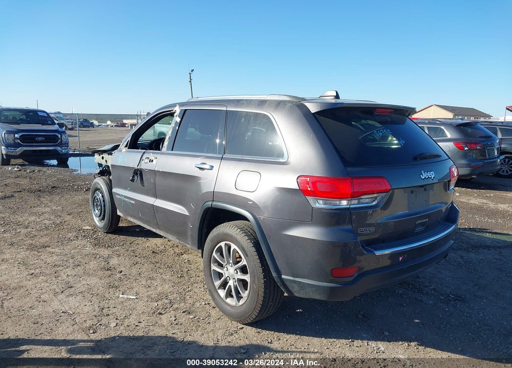 2015 JEEP GRAND CHEROKEE LIMITED VIN: 1C4RJEBG3FC693942