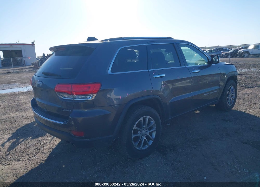 2015 JEEP GRAND CHEROKEE LIMITED VIN: 1C4RJEBG3FC693942