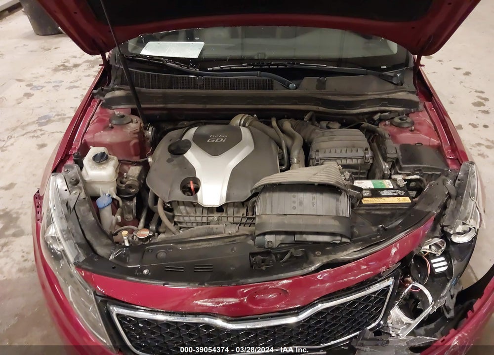 2012 KIA OPTIMA SX VIN: 5XXGR4A64CG015036