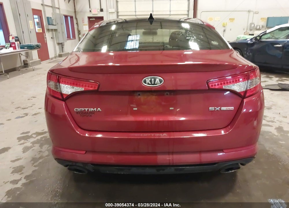 2012 KIA OPTIMA SX VIN: 5XXGR4A64CG015036