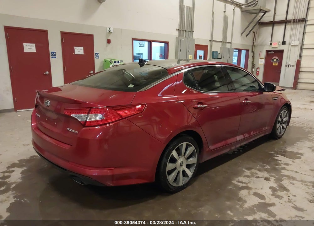 2012 KIA OPTIMA SX VIN: 5XXGR4A64CG015036